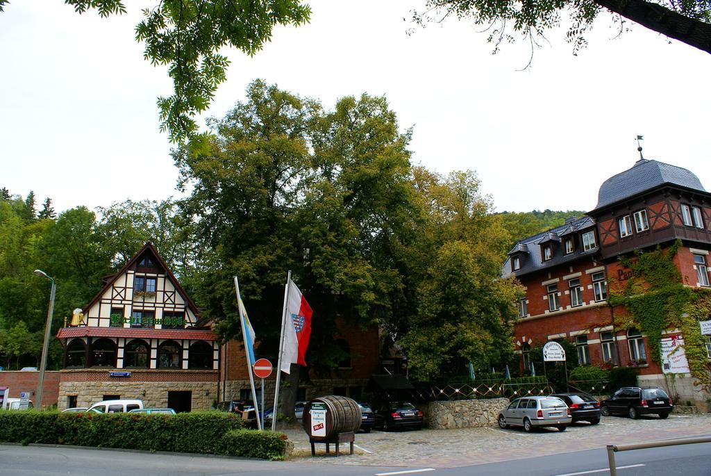 Braugasthof Papiermühle Jena Exterior foto
